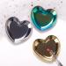 Bodhi2000 Stainless Steel Heart-Shaped Nail Art Palette - 1 Piece Color Mixing Tool for Manicure & Cosmetics - Buy Online on GoSupps.com