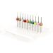 Drill Bit - 10pcs 0.6-1.5mm Cemented Carbide Mini Micro Drill Bit for CNC A-PCB Circuit Board