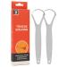 Tongue scraping for adults tongue scraps made of stainless steel tongue cleaner made of stainless steel for adults effective tongue scraping and mouth saconos for tongue cleaning Uozonit