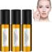 Castor Oil Eye Roller,Roller Ball Castor Oil And Frankincense,Pure Castor Oil & Frankincense Essential Oil,Anti-Aging Moisturizer Roller Ball,Reduce Wrinkles, Puffiness,Bags Under Eyes (10ML, 3PC)