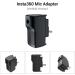 CYNOVA Upgraded Insta360 Mic Adapter | 3.5mm Audio Jack for Insta360 One RS/One X2 | External Microphone USB-C Port - Buy Online on GoSupps.com