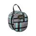 Pessoa Equestrian-Helmets Alpine Clay/Teal Plaid 14L x 9.5W x 11D (One Size)