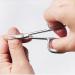 Cuticle Scissors Stainless Steel Small Manicure Scissors Nail Scissors for Women Professional Nail Scissors for Trimming Eyebrows Nose Hair Finger & Toe Nail Care - Buy Online on GoSupps.com