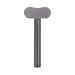 KePu Toothpaste Squeezer Roller Matte Hematite Metal Color Ointment Wringer Key Gel Extruder Rolling Tool Simple and Practical for Bathroom Kitchen Salon Painting Room (Matte Gun)