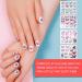 Colorful Butterfly Nail Art Stickers Self-Adhesive Tips DIY Nail Art Design Stencil Fingernail Decorations DIY Nail Art Accessories for Home Nail Salon - Buy Online on GoSupps.com