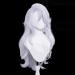 Puyyds female gojo satoru cosplay wig jujutsu kaisen unisex 70 cm long silver purple heat -resistant art hair anime wigs + wig cap unit size