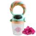 Jingling Fruit Pacifier Feeder - Safe Silicone Teething Tool for Babies | Soft Vegetable & Fruit Food Feeder - Buy Online on GoSupps.com
