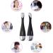 Eye Massager - 42 Ionic Heat & Vibration Tool for Dark Circles Puffiness & Essence Absorption - Black - Buy Online on GoSupps.com