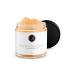 Dripglosss Brighten Me Scrub Turmeric Sugar Scrub for Bikini Line & Inner Thighs Fades Dark Spots Ingrown Hairs & Discoloration Gentle Exfoliant for Sensitive Skin (8 oz)