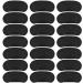 Blindfold Sleep Masks Eye Masks Shade Cover Team Building Games Party with Nose Pad and Adjustable Strap for Women Men Kids 4 Layers Black Set of 50 with One Pair of Earplugs