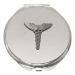 Caduceus Compact Mirror Handbag Gift With Free Engraving 53