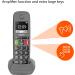 Gigaset Easy HX Additional Handset - Titanium Grey | Compatible with Gigaset Easy Big Button Elderly Phone - Buy Online on GoSupps.com