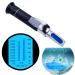 Salinity Refractometer for Aquarium, Marine Monitoring, Saltwater Testing, Dual Scale Salinity Tester 0-100 PPT& 1.000-1.070 Specific Gravity Saline Seawater Refractometer Hydrometer with ATC