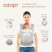 Ergobaby Adapt Carrier for Newborns from Birth 3Â Positions SoftFlex Mesh Ergonomic Baby Front-Inward and Back Carry Position Olive Green Olive Green SoftFlex Mesh - Buy Online on GoSupps.com