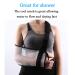 Mesh Shoulder Sling for Rotator Cuff Surgery Recovery - Arm Brace Support for Men and Women (White) - Buy Online on GoSupps.com