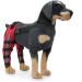 Dog Knee Brace Elastic Dog Leg Brace with Reflective Strips Pet Dog Rear Leg Bracer Support for Hind and Rear Leg Pet Knee Brace for Joint Pain Knee Dislocation (M) - Buy Online on GoSupps.com