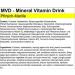 Peeroton MVD Mineral Vitamin Drink - Peach Marille | Electrolyte Powder with Zinc Magnesium & Vitamin C | 300g - Strengthen Your Immune System - Buy Online on GoSupps.com