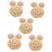 Angoily 15 Pcs Cleaning Bath Ball Travel Portable Bath Cleaning Sponge Portable Bath Tub Cleaning Scrubber Esponja para Ba arse Cleaning Sponges Natural Loofah Sponge Body Bath Towel Sisal
