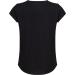 adidas Girls' Big Short Sleeve Essential Tee - Medium Black with Multicolor | Size 23 - Buy Online on GoSupps.com