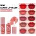 10 Colors Lip Tint Stain Set - Long Lasting Korean Lip Gloss with Waterproof Formula and High Pigment - Vivid Color Mini Liquid Lipstick for Non-Stick Cup Finish - Buy Online on GoSupps.com