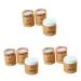 minkissy 9 Boxes Cotton Swabs Cotton Sticks Iodine Cotton Swab Makeup Swabs Cosmetic Disposable Cleaning Swab Ear Cleaning Buds Disposable Cotton Stick Cotton Ear Buds Bamboo Stick Earplugs