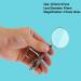 Mini Glass Handheld Retro Reading Magnifier 4X HD Lens Diameter 45mm Metal Handle Old Man Child Student Good Times - Buy Online on GoSupps.com