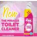 The Pink Stuff The Miracle Toilet Cleaner Gel 5Pk x 750ml + Our Gift for You: Organza Bag Size: 9 x 7 x 0.1cm - Buy Online on GoSupps.com