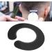 Hair Cutting Collar & Cape - Waterproof Silicone Shawl for Salon Hairdressing - Black - Buy Online on GoSupps.com