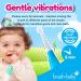 Brush-Baby BabySonic Toddler Electric Toothbrush - Extra Soft Bristles with LED Light and Timer | Ages 0-3 - Buy Online on GoSupps.com