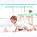 Baby Safety Edge & Corner Guards - 6.5 Ft/2m Foam Protector for Glass Table, Furniture, Fireplace - Childproof Bumper Strip - Square (White) - Buy Online on GoSupps.com
