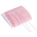 G2PLUS 200PCS Micro Applicators Brushes Crystal Pink Disposable Micro Applicators Disposable Eyelash Extension Swabs for Eyelashes Extensions