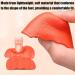 3 Pair Toe Inserts for Loose Shoes | Shoe Fillers for Men & Women | Comfortable Foam Toe Cushions - Half-Size Insoles (Orange Round - Buy Online on GoSupps.com