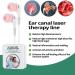 SonoPro Tinnitus Ear Laser Therapy Earplug Luhaka Infrapeace Red Light Therapy Ear Plugs Luhaka Acupeace Tinnitus Relief Device Stop Ear Ringing - Buy Online on GoSupps.com