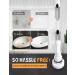 YOUKADA Power Spin Scrubber - Electric Super Cleaning Brush for Home and Kitchen | 3 Brush Heads, 1 Extension Arm (Gray) - Buy Online on GoSupps.com