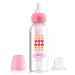 Dr. Brown's Options+ Narrow Bottle to Sippy Baby Bottle Start Kit Pink 8 Ounce 8 oz Narrow Neck Start Kit Pink