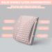 Homury Refresh Neck and Back Stretcher - Pain Relief & Posture Corrector for Bed | Back Extensor & Neck Support Pillows (Pink) - Buy Online on GoSupps.com