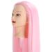 Cosmetology Shop Window Doll Head - Long Pink Hair Styling Practice Tool for Beauty Students & Teachers - Buy Online on GoSupps.com