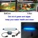 rOXIN 5W 7W 13W U-VC Aquarium Green Clean Light | Algae Bloom Clear Lamp for Pond Fish Tank | Waterproof Clean Lamp - 6.9inch Length - Buy Online on GoSupps.com