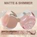 Erinde 4 Colors Mini Eyeshadow Palette | Matte Shimmer Quartet | High Pigmented & Long Lasting | Ultra-Blendable | Velvety Texture | Travel-Friendly | M02 - Buy Online on GoSupps.com