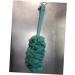 Buy Wooden Long Handle Bath Flower Sponge Set | Exfoliating Shower Balls & Towels - 3pcs for Ultimate Bath Experience - Buy Online on GoSupps.com