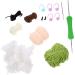 Lurrose 4 Sets Wool Doll Crochet Hook Key Hanging Decor Supply Knitted Key Pendants Crochet Supplies Simple - Buy Online on GoSupps.com