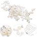 Didiseaon Bridal Comb Wedding Hair Accessories for Brides Flower Girl Hair Accessory Bridal Accessories Prom Hair Accessories Crystal Hair Accessories Manual Alloy Hair Comb - Buy Online on GoSupps.com