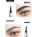 Blapee Eyebrow Pencil Blapee Magic 4 Tip Brow Pencil Long-Lasting Waterproof Natural Lift & Snatch Eyebrow Microblading Pen Long-Lasting Waterproof Natural Eyebrow Hair (04#) - Buy Online on GoSupps.com