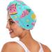 Super Absorbent Pineapple Blue Hair Towel 2 Pack - Quick Dry Hair Turbans for Women & Girls - Buy Online on GoSupps.com