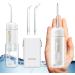Portable Retractable Water Dental Flosser - Cordless Oral Irrigator for Gum & Orthodontic Care | 3 Pressure Modes | IPX7 Rechargeable for Home & Travel - Buy Online on GoSupps.com