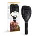 Paddle Hair Brush Glide Thru Detangling Detangler Brush for Natural Curly Straight Wet or Dry Hair HairBrush for Adults & Kids Hair (BLACK) P-Black