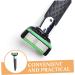 Professional Men's Razor Set - Metal Short Handle Double-Edged Razor for Precision Shaving | International Shipping Available - Buy Online on GoSupps.com