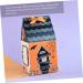 jojofuny 50pcs Box Halloween House Packing Box Halloween Cake Case Dessert Biscuit Box Child 16.5X8.5X8.5CM Assorted Color - Buy Online on GoSupps.com