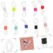Coheali 100 Pcs Sunglasses Chain Holder - Anti-Loss Glasses Rope Fittings Necklace 2.2x1x1cm | International Shipping - Buy Online on GoSupps.com
