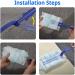 Dewedrt 20PCS Blue Dusters Refills for Dusters Disposable Electrostatic Duster for Cleaning Manual Easy Install Without Dust Refill - Buy Online on GoSupps.com